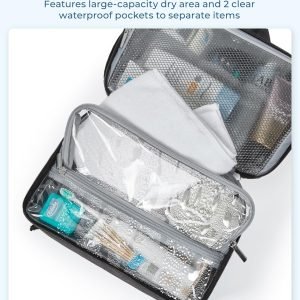 BAGSMART Hanging Toiletry Bag (4)