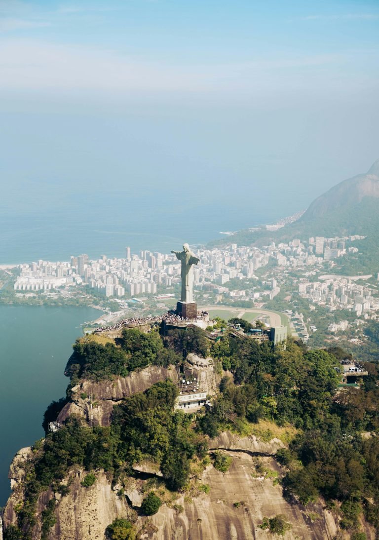 Things to do in Rio de Janeiro: Christ the Redeemer statue overlooking Rio de Janeiro from Corcovado Mountain