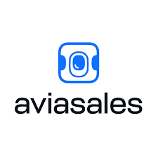 Aviasales logo to find cheap flights