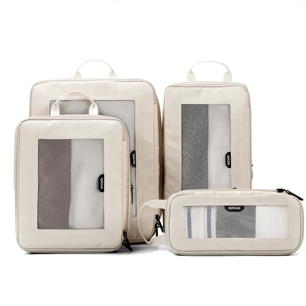 EPICKA compression packing cubes travel set for organizing clothes in luggage
