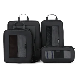 EPICKA TripCozy Compression Packing Cubes black set