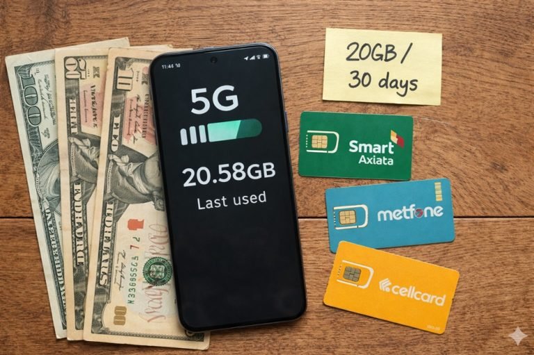 sim card cambodia prices smartphone data plan usd cash local sim cards cambodia