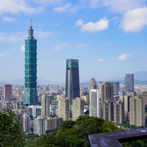 Taipei 101 skyline in Taipei Taiwan illustrating taiwan visa entry requirements for international travelers