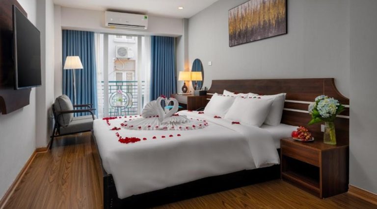 Double room at Astoria Hanoi Hotel and Travel in Hoan Kiem, Hanoi