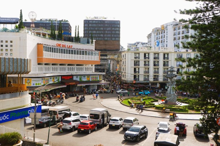 Da Lat Market in the heart of Da Lat, one of the most charming places to visit in Vietnam Caption Description
